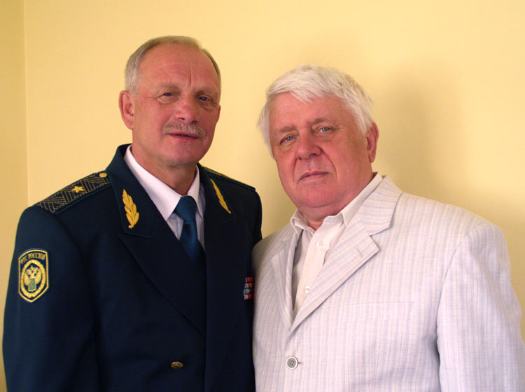 Эдуард Панов с Чухаревым Е.Н.