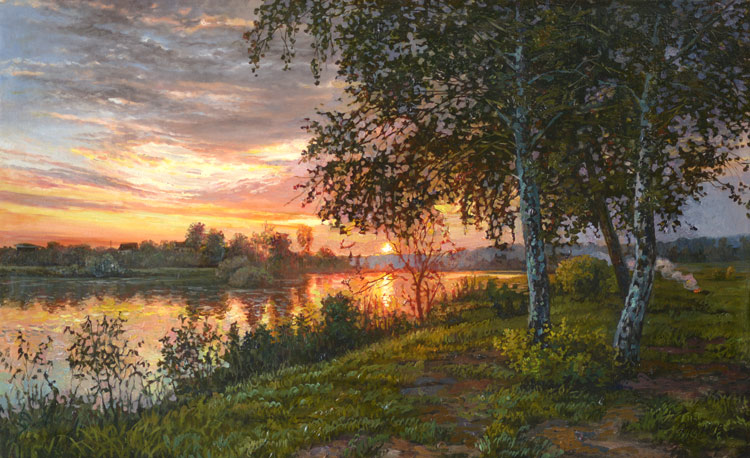 Закат догорает