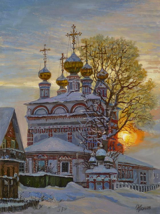 Вечерний храм