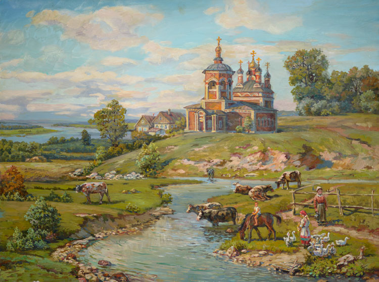 Деревенские будни