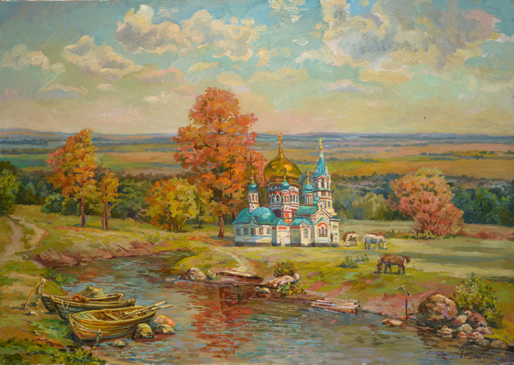 Храм у реки Истра