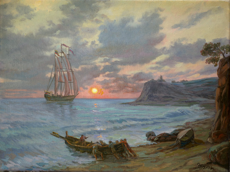 Морской берег