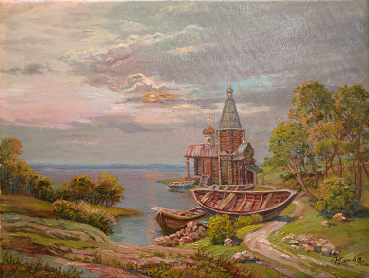 Лодки на берегу