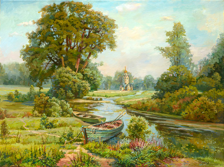 Летняя речка