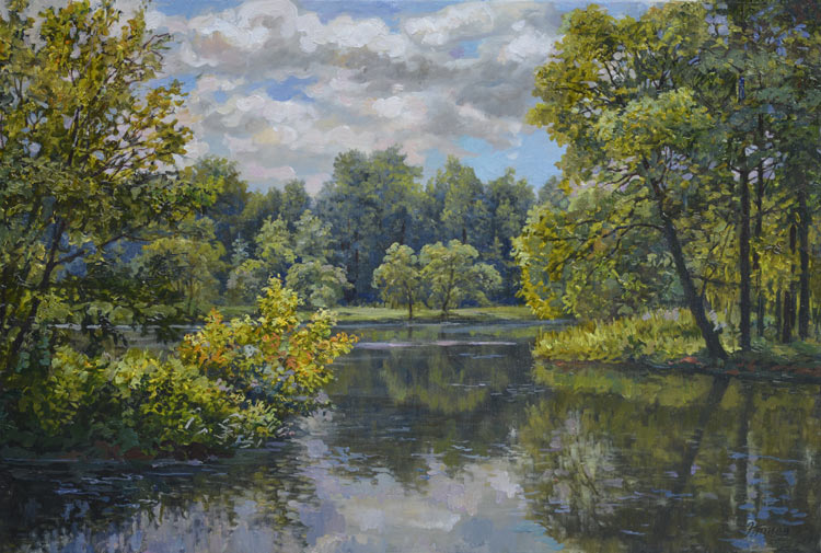 У реки