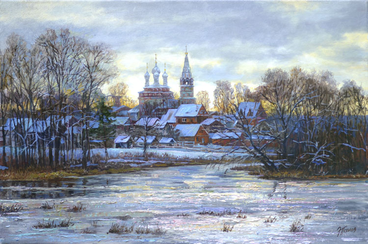 Деревенские крыши