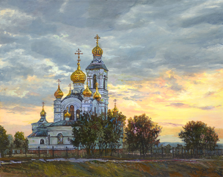 Вечерний храм