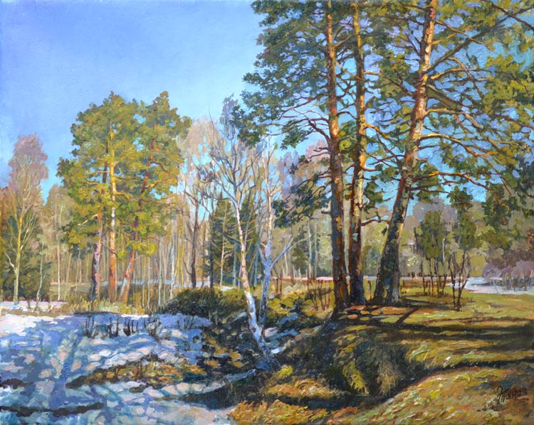 Апрельский лес