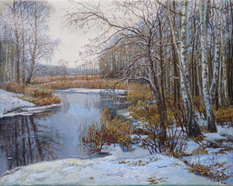 У зимней речки